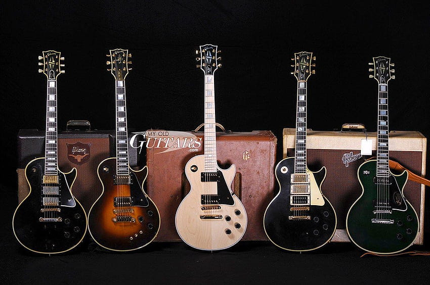 Gibson Guitar, gibson les paul guitars HD wallpaper