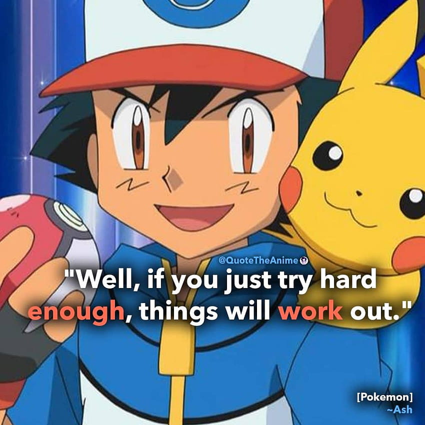 3 Powerful Pokemon Quotes HD phone wallpaper