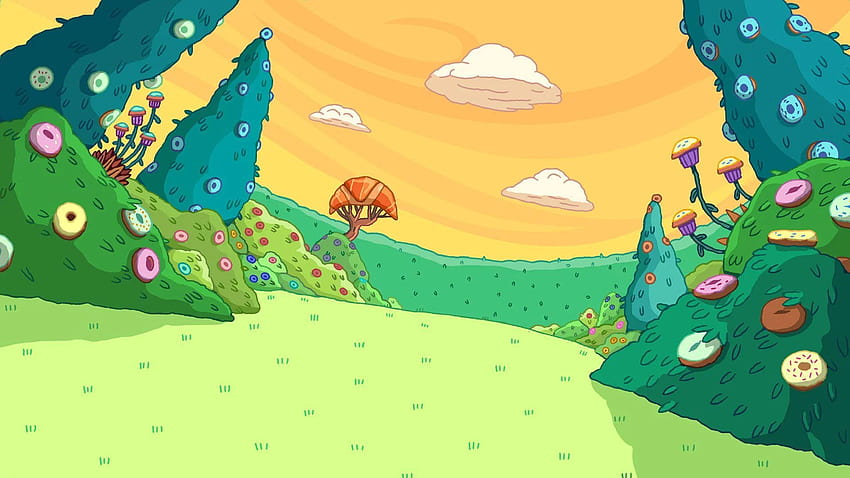 Adventure Time Backgrounds Scenery, adventure time background scenery HD wallpaper