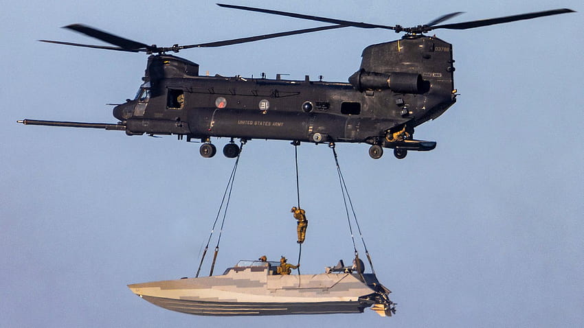 SEAL 팀 6: Dam Neck 근처에서 포착된 드문 Tier 1 훈련, 물개 헬리콥터 HD 월페이퍼