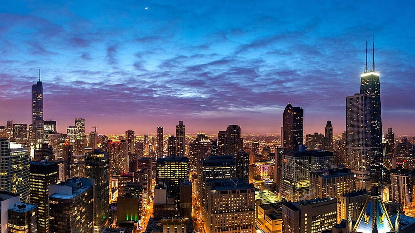 Chicago – in digital makerworld, downtown chicago HD wallpaper