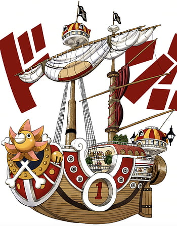 Going Merry and thousand sunny, One Piece anime, HD Wallpaper