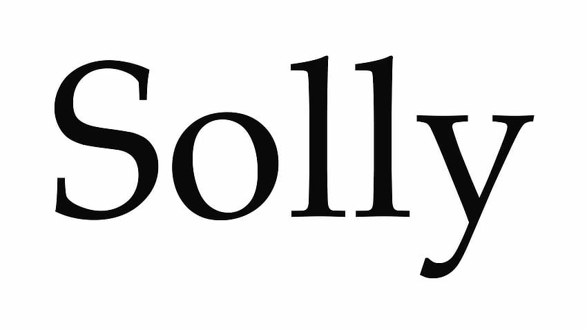 How to Pronounce Solly, allen solly HD wallpaper
