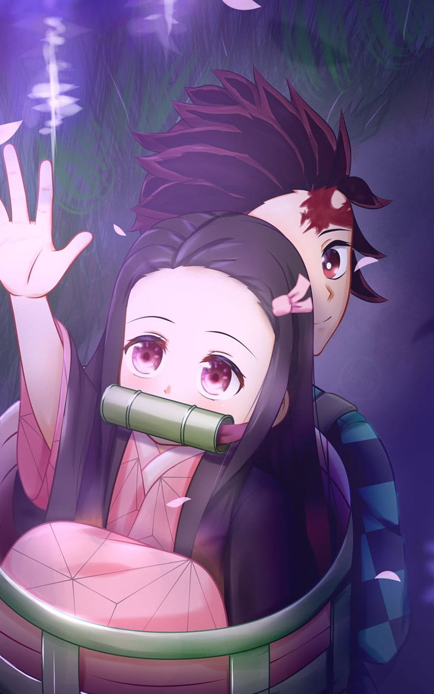 Kimetsu no Yaiba , Anime, Demon Slayer, Nezuko Kamado, Tanjirou Kamado ...