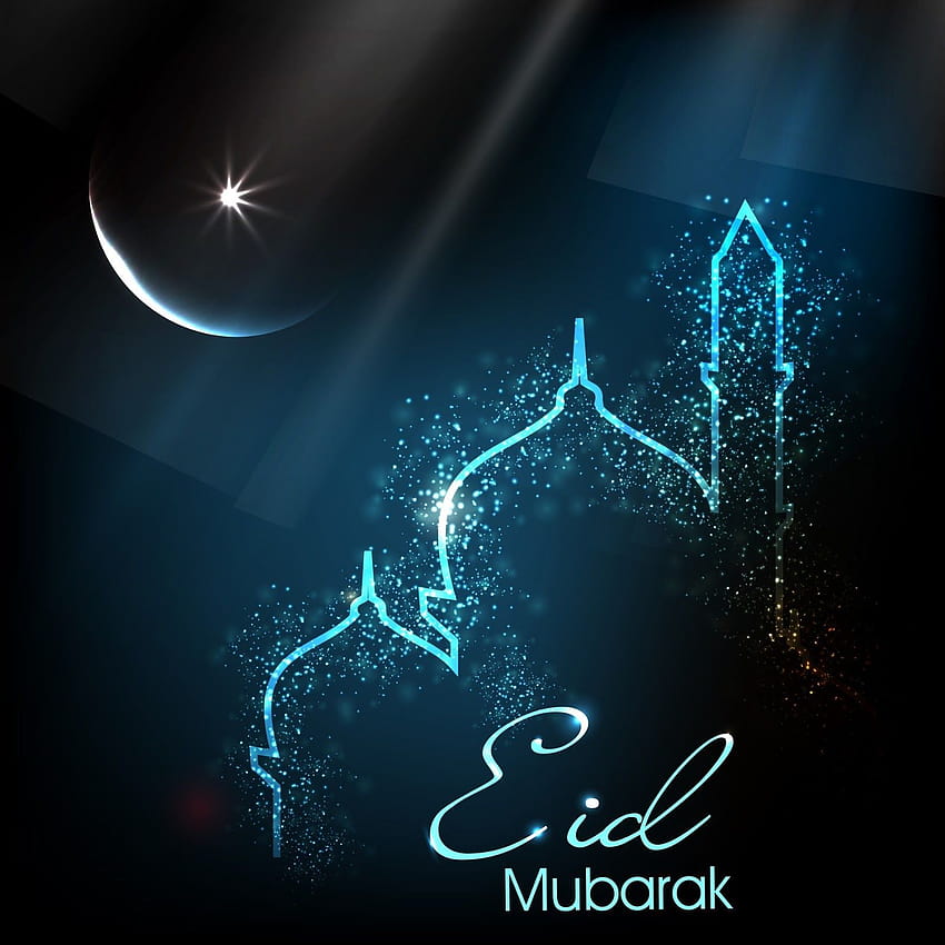 Happy Eid Mubarak HD phone wallpaper