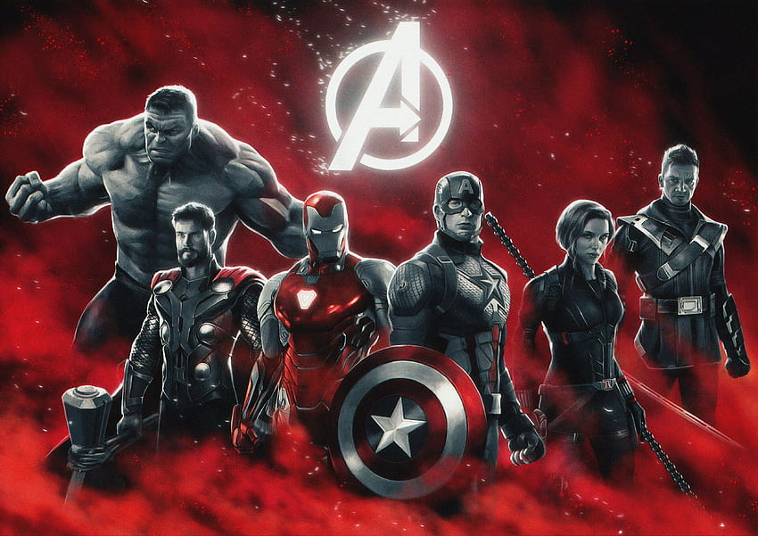 Avengers , Hulk, Thor, Iron Man, Captain America, Black Widow, Hawkeye, Films, thor avengers minimal Fond d'écran HD