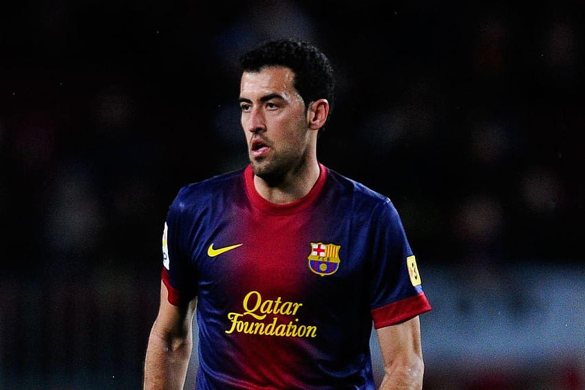 FC Barcelona 2012/13 Season in Review: Sergio Busquets HD wallpaper