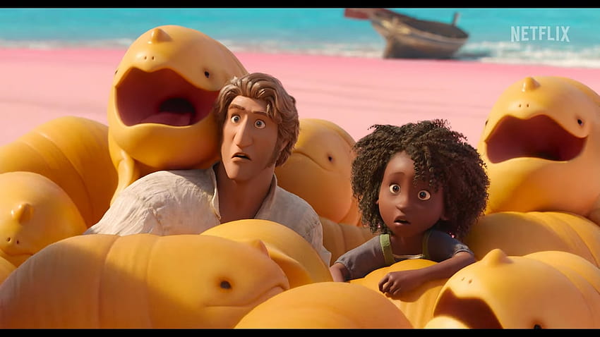Трейлърът на The Sea Beast, пуснат от Netflix HD тапет
