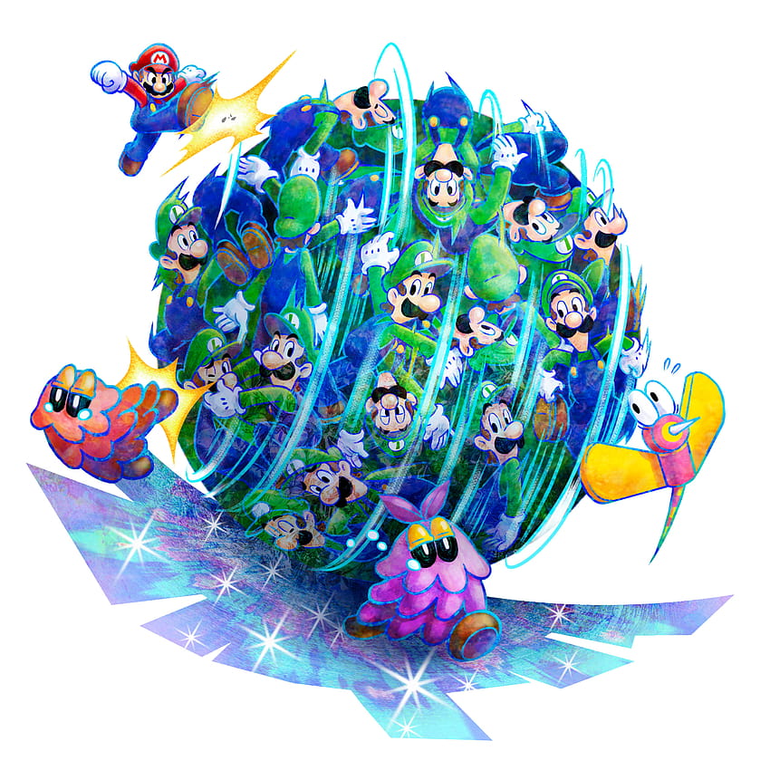 Mario & Luigi: Dream Team Review, wymarzony zespół Mario i Luigiego Tapeta na telefon HD