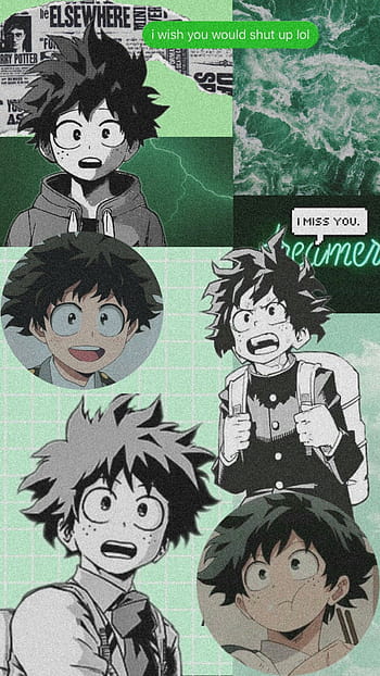 Commission request: epic Deku collage (list of moments inside the post ...