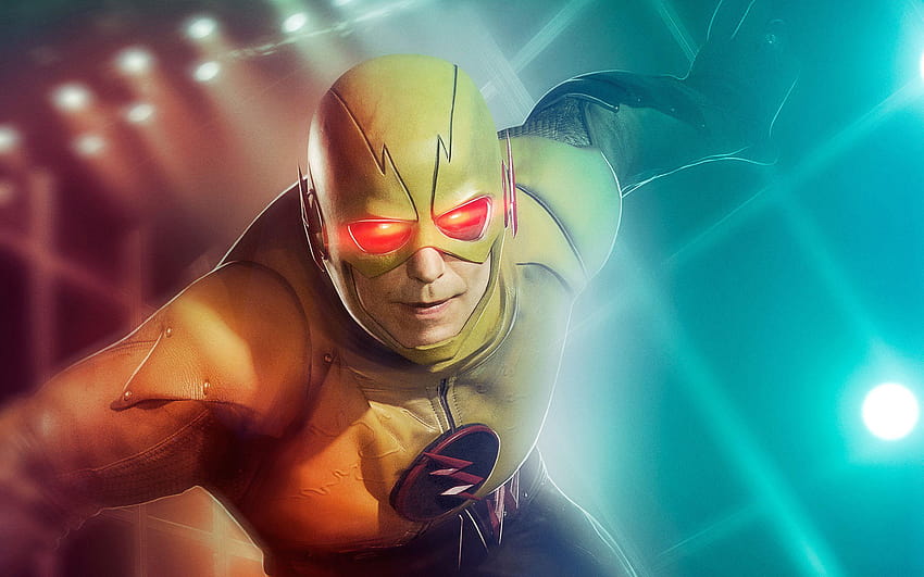 The Flash, flash reverso HD wallpaper