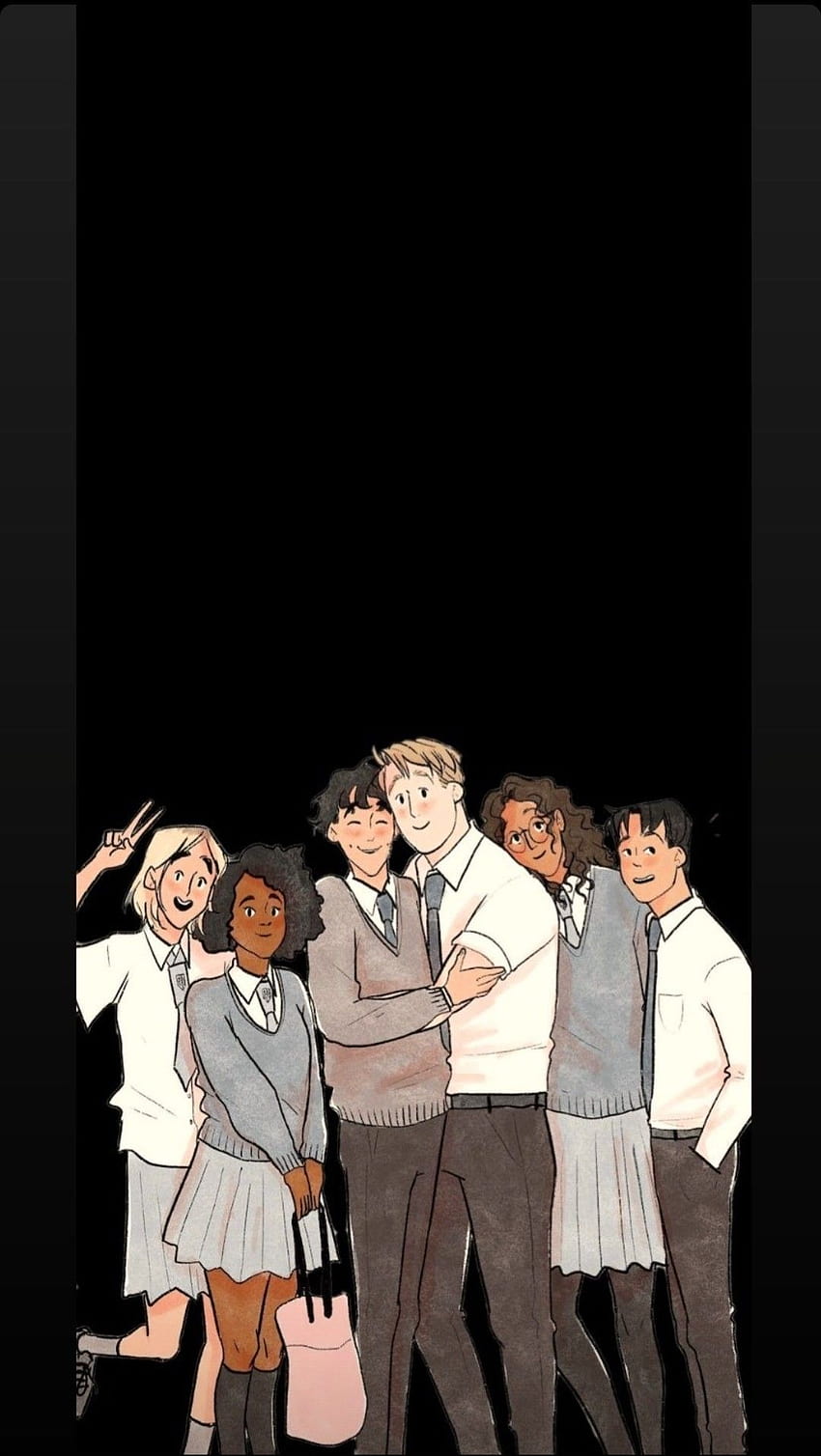 Im not your protagonist Im not even my own  Heartstopper Comic Vol1  lockscreens  If using