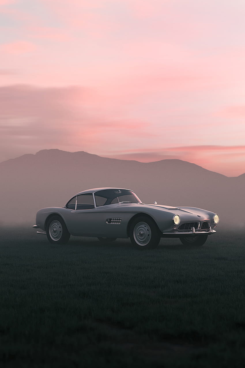 1959 BMW 507 Coupe on Behance HD phone wallpaper