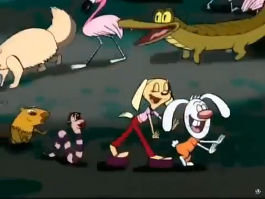 Brandy and Mr Whiskers HD тапет