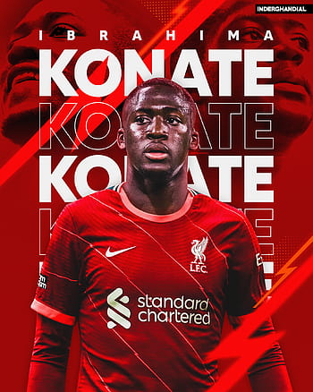 Photos: Ibrahima Konate dons new LFC home and away kits - Liverpool FC