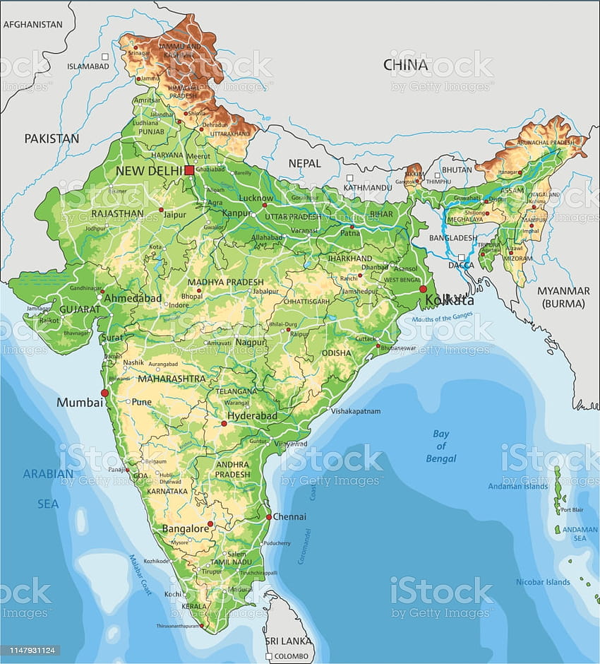 22 728 Stock de cartes de l'Inde, & Royauté, carte de la rivière de l'Inde Fond d'écran de téléphone HD