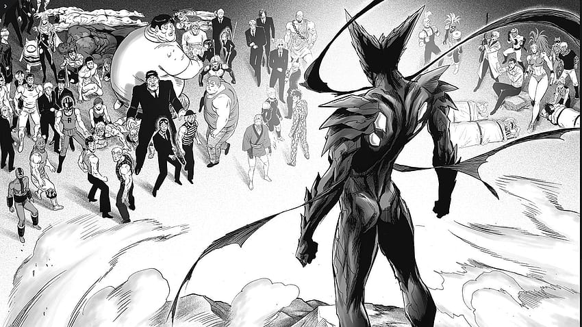 One Punch Man bab 165: Garou menjadi nuklir, mencuri gerakan Saitama dan menjadi jahat mutlak, garou kosmik Wallpaper HD