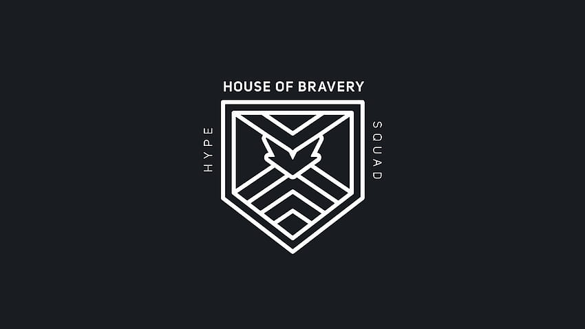 Discord HypeSquad y House of Bravery fondo de pantalla