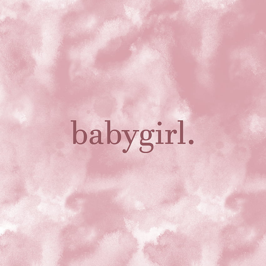 Babygirl' iPhone Case by findthebeautyy, baby girl aesthetic HD phone wallpaper