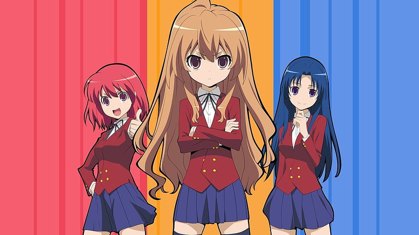 Toradora!, Anime, Anime Girls, Aisaka Taiga, Kushieda Minori, Kawashima ...