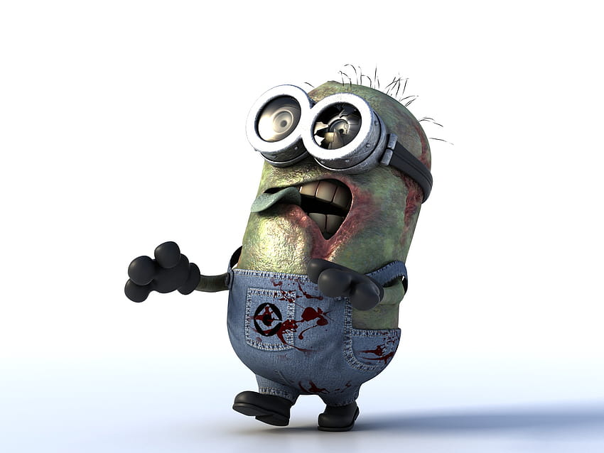 minions halloween HD wallpaper