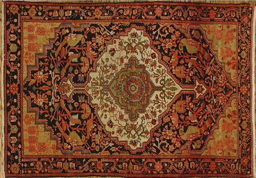 4 Ориенталски килим, килими HD тапет
