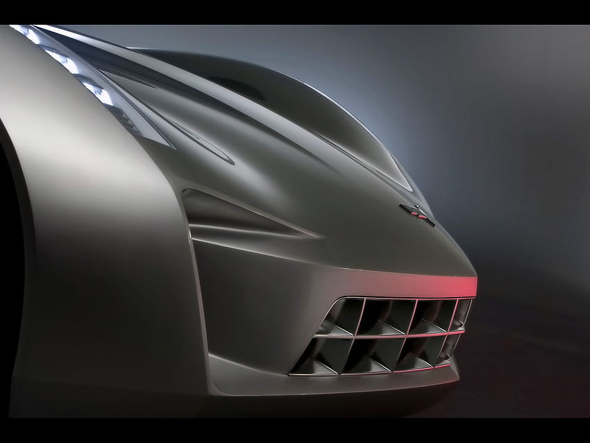 2009 Chevrolet Corvette Stingray Sideswipe Concept, sideswipe car HD wallpaper