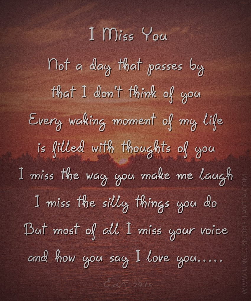 i miss you poems for boyfriend