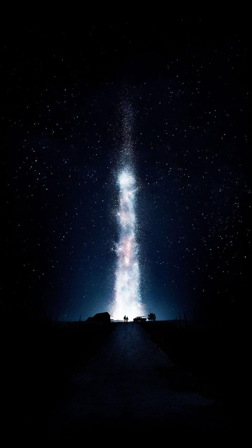 Interstellar Space Sky Stars Night Android HD phone wallpaper