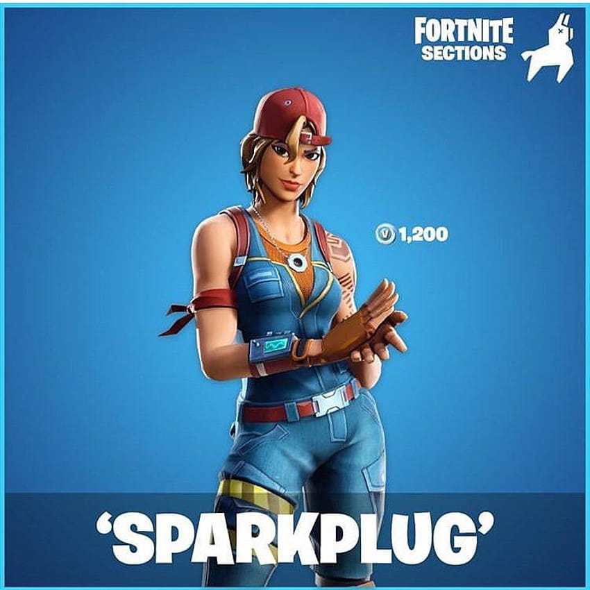 Sparkplug Fortnite HD phone wallpaper