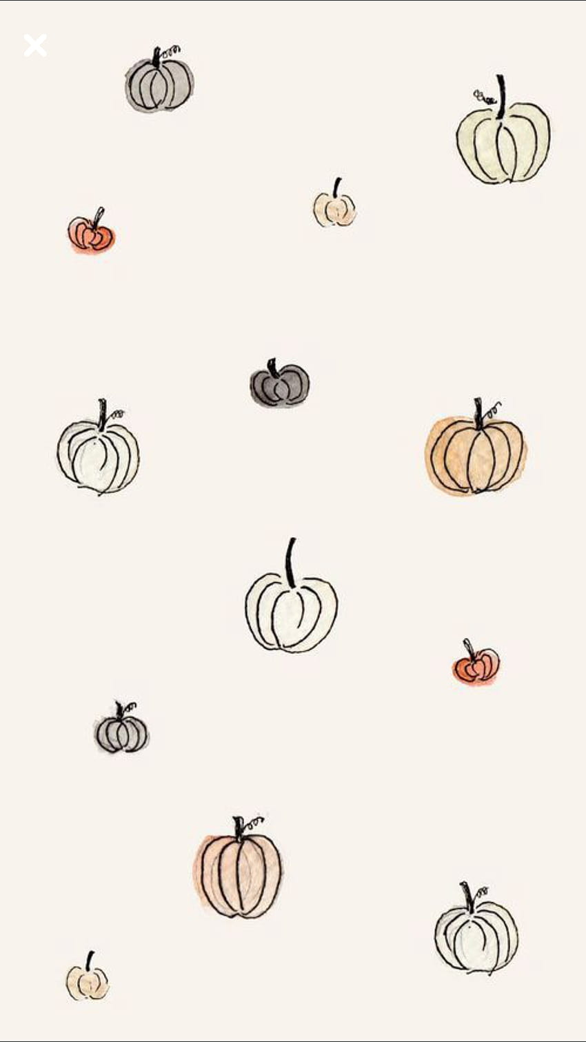 Minimalist Fall Fabric Wallpaper and Home Decor  Spoonflower