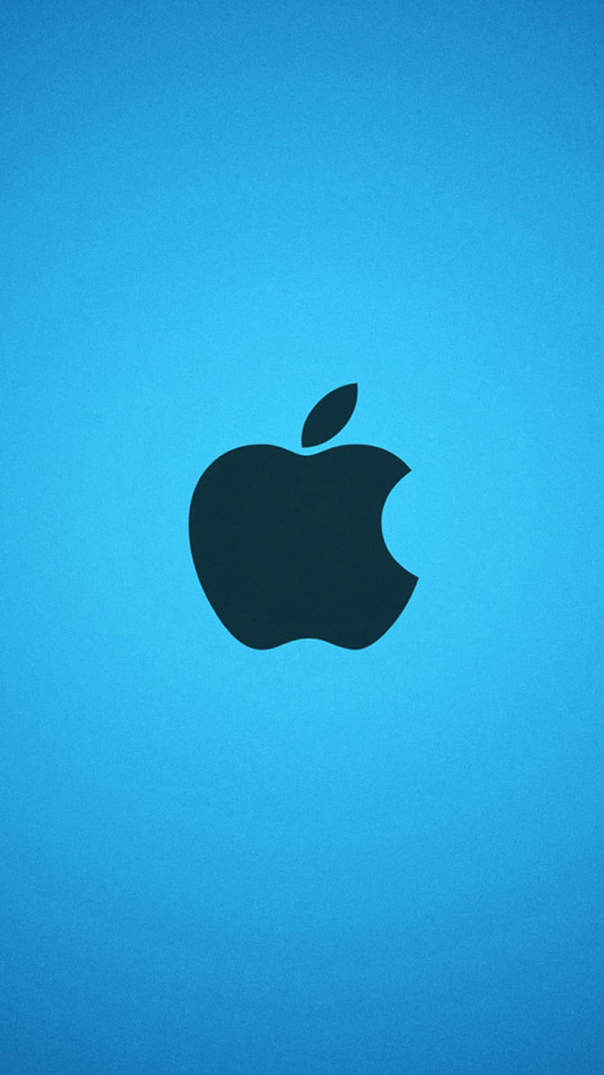 Blue Apple Logo Iphone, iphone logo HD phone wallpaper | Pxfuel