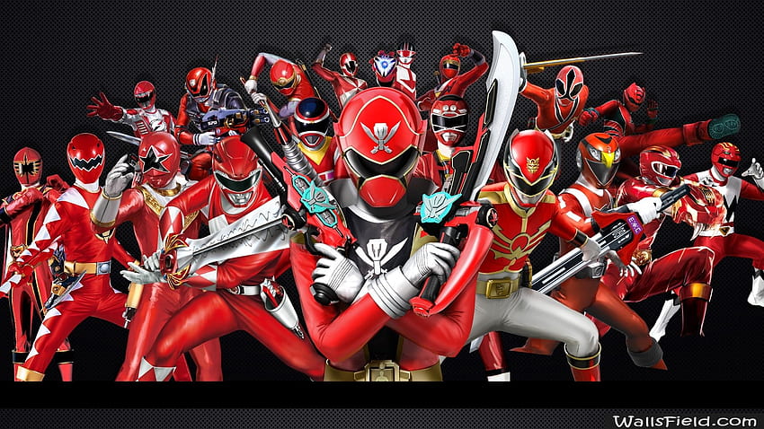 Power Rangers Forever Red, power rangers lamborghini Sfondo HD