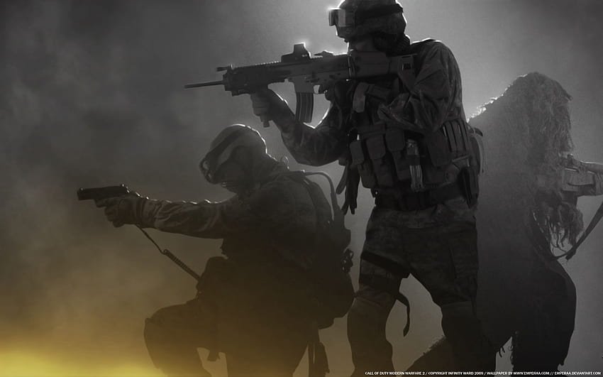 Special Forces In The Fog And, call of duty mw2 group pic HD wallpaper