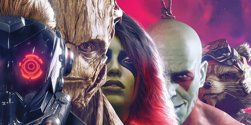 Marvel's Guardians of the Galaxy Pre, videogame penjaga galaksi Wallpaper HD