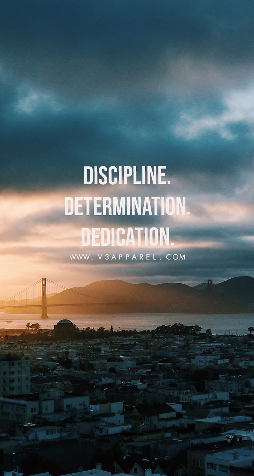 Disciplina. Determinazione. Dedizione. questo, citazione disciplinare telefono Sfondo del telefono HD
