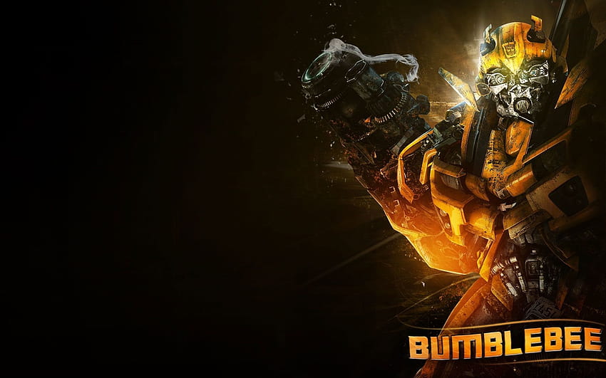 Transformers Bumblebee, logotipo do zangão papel de parede HD