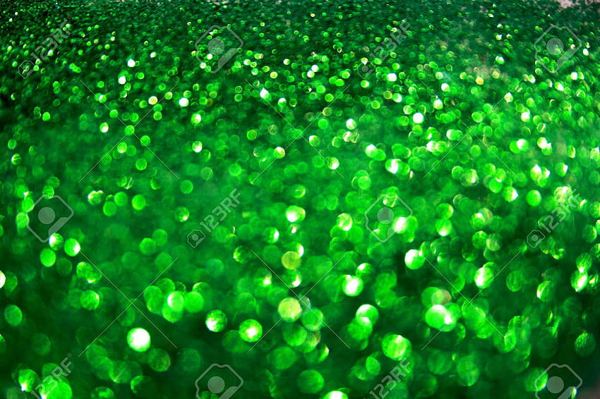 Emerald Green Glitter Blurred Defocused Texture Christmas [1300x866] untuk , Ponsel & Tablet Anda, buram berkilauan Wallpaper HD