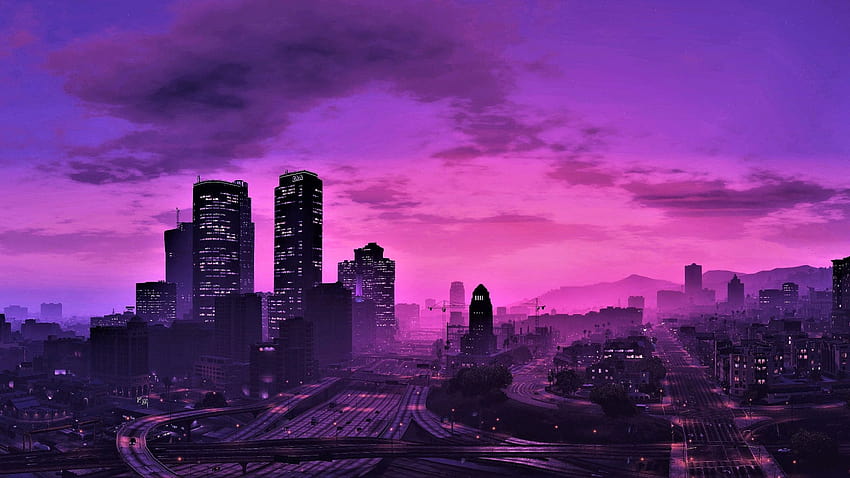 Grand Theft Auto V w 2021 roku, estetyka gta 5 online Tapeta HD