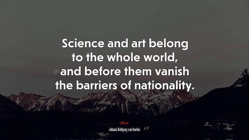 By seeking and blundering we learn.