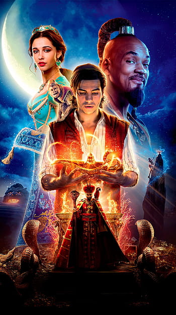 Disney's Aladdin: Will Smith, Mena Massoud, Naomi Scott in first