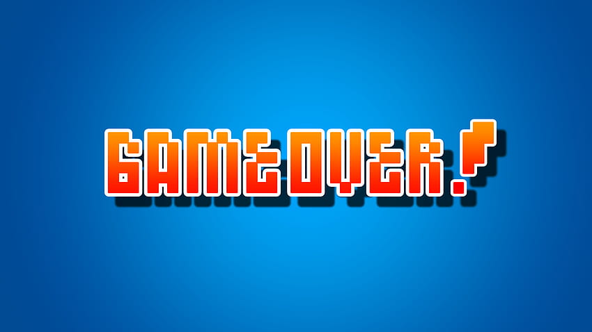 Game Over, Games, Backgrounds, and, gaming backgrounds 2560x1440 HD wallpaper