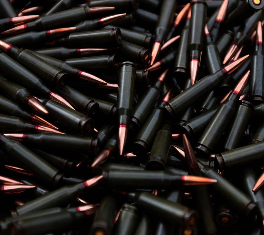 Black Bullets by Luftfer, firing projectiles HD wallpaper