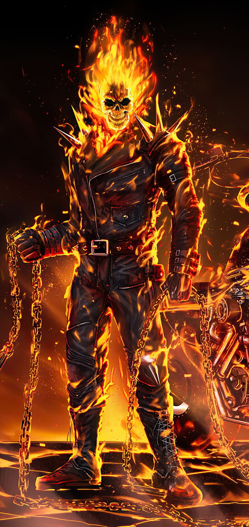 Ghost Rider HD phone wallpaper