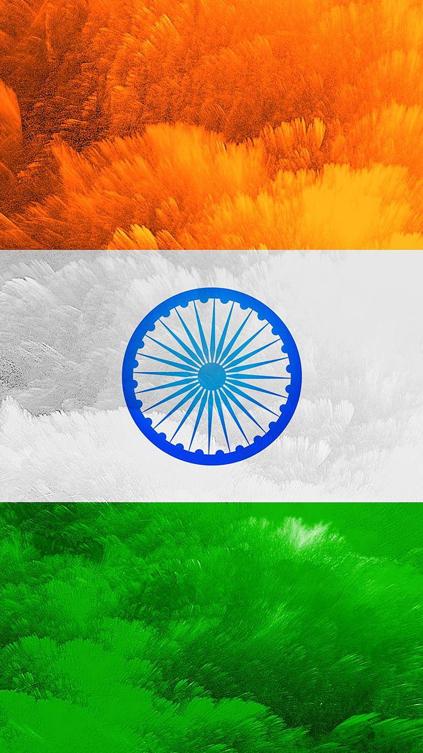 4, bandera india móvil fondo de pantalla del teléfono