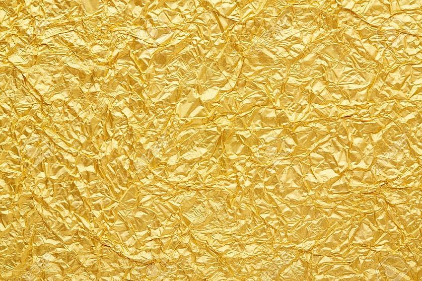 Tła ze złotej folii, złoty liść Tapeta HD