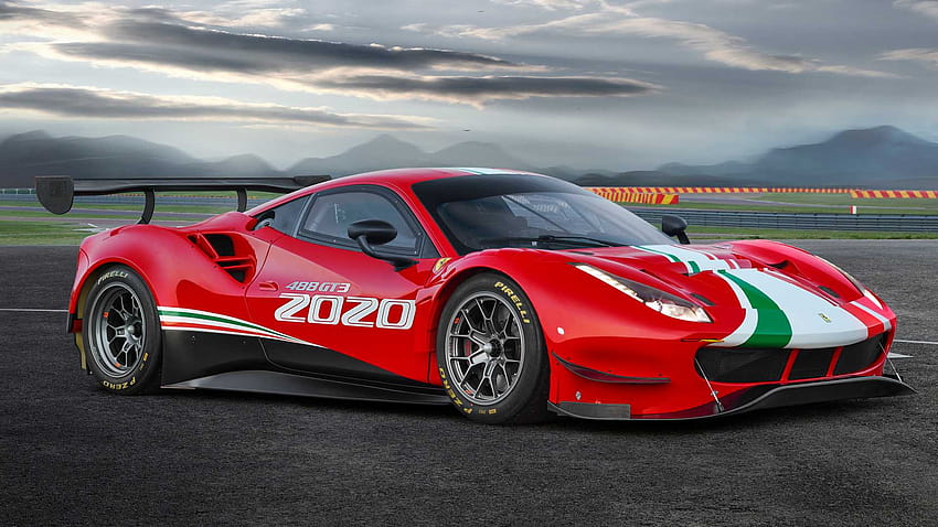 2020 Ferrari 488 GT3 Evo Debuts With Aero Upgrades, Longer Wheelbase, ferrari 488 gt3 evo race car 2020 HD wallpaper