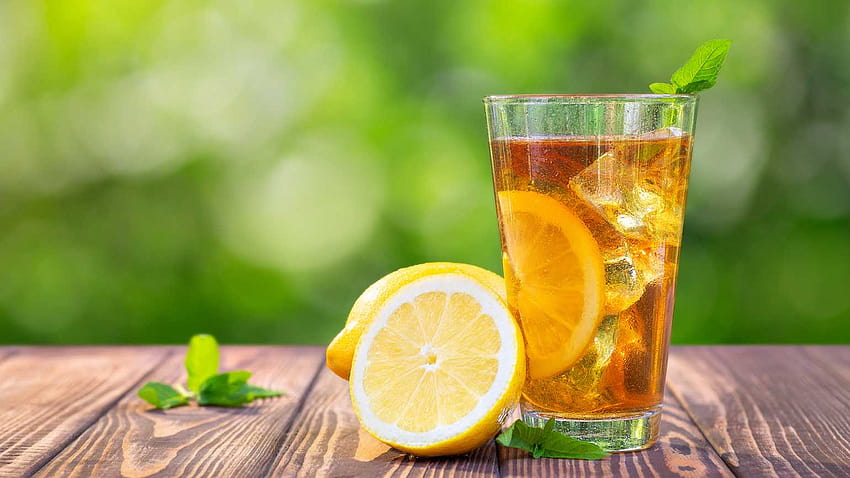 2 nuovi modi rinfrescanti per godersi il tè freddo, l'estate del tè Sfondo HD