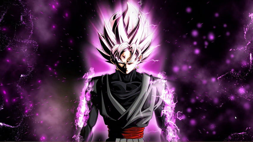Black Goku, purple goku HD wallpaper | Pxfuel