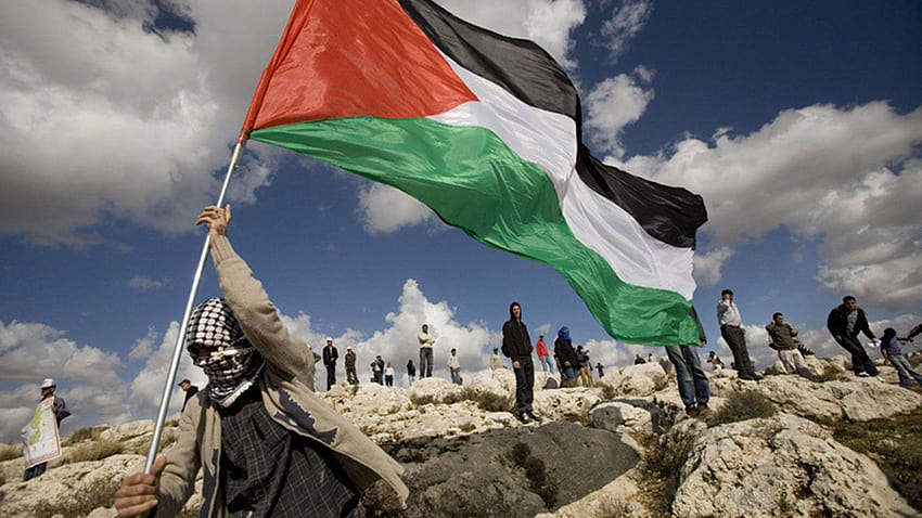 PCP bekräftigt die Solidarität mit dem palästinensischen Volk, Palästina HD-Hintergrundbild